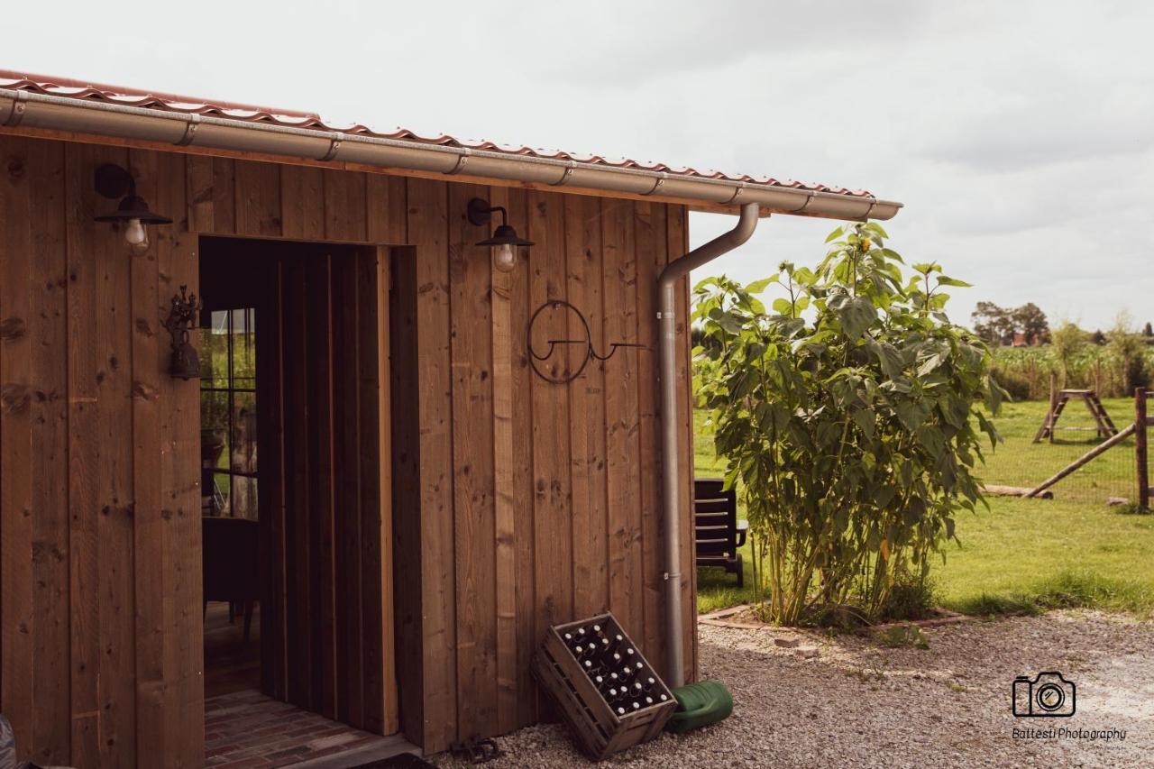 De Wabisabiboerderij Acomodação com café da manhã Oedelem Exterior foto